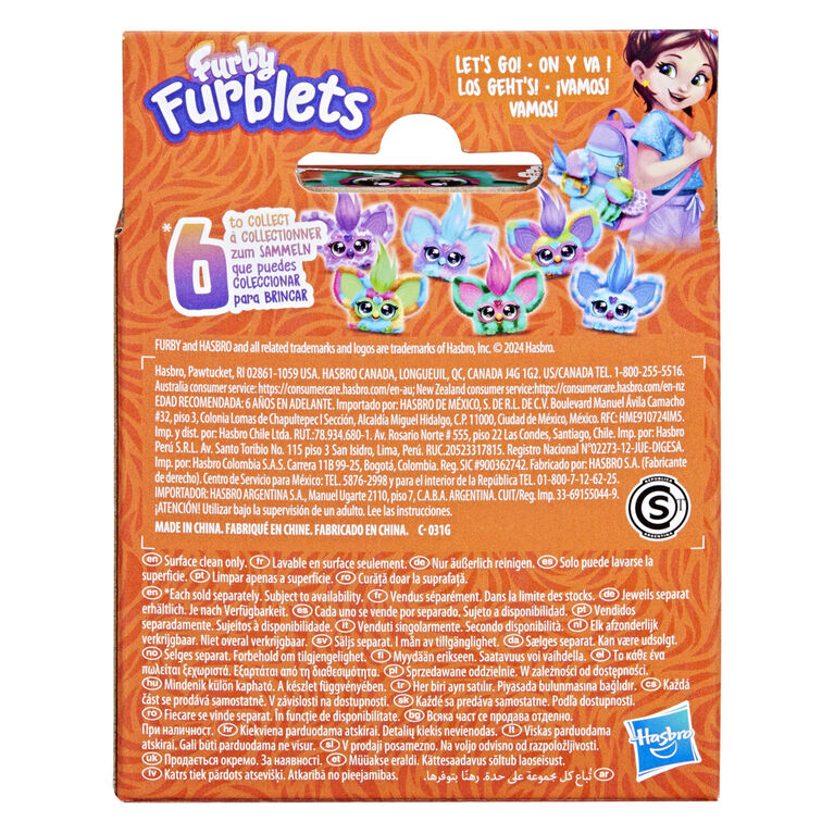 Furby Furblets Mello-Nee, mini peluche électronique