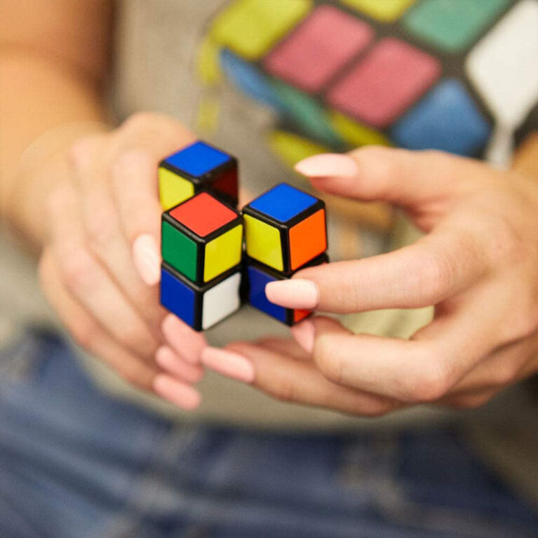 Rubik's Edge 3x3x1 Rubik's Cube for Beginners, Single Layer Puzzle Toy