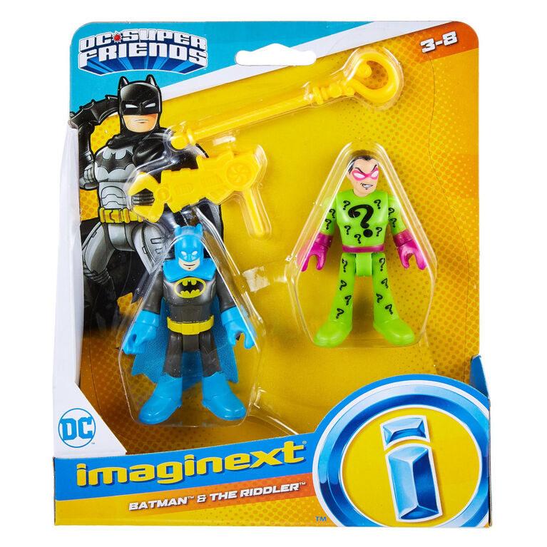 Imaginext DC Super Friends Batman and The Riddler - English Edition