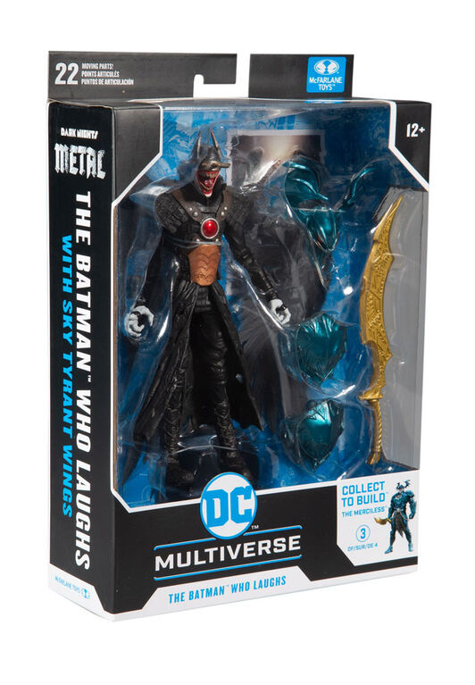  DC Multiverse: Batman Who Laughs avec Sky Tyrant Wings ("Build-A" Édition)