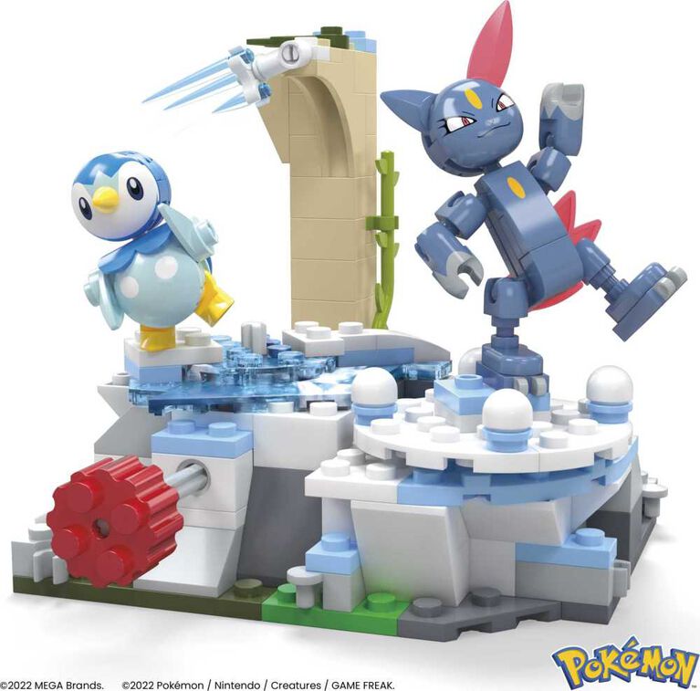 MEGA- Pokémon- Journée de neige de Tiplouf et Farfuret