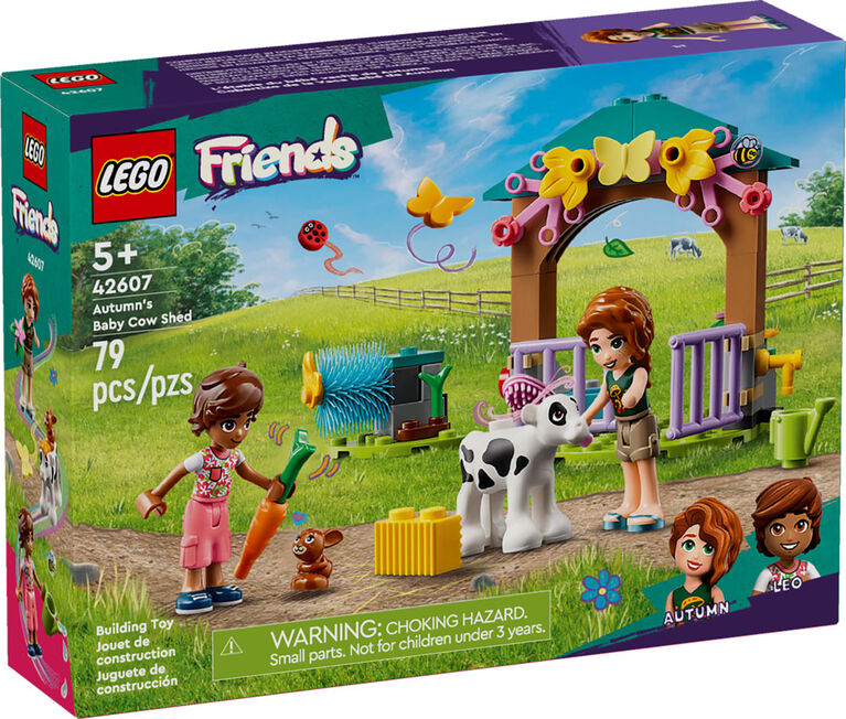 Jouet LEGO Friends L'étable du bébé vache de Autumn 42607