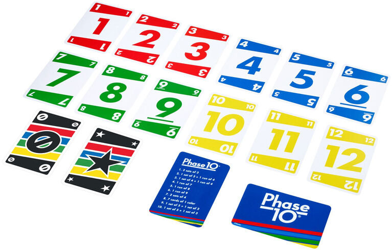 Jeu de cartes Phase 10