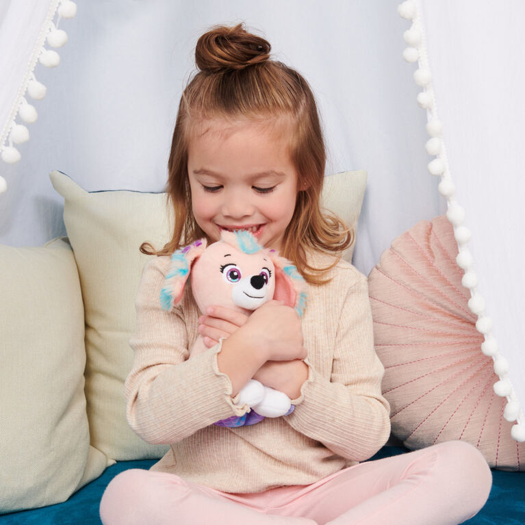 PAW Patrol, Aqua Pups Coral, Stuffed Animal Plush Toy, 8-inch