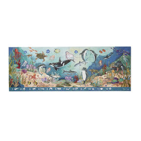 Melissa & Doug Search and Find Beneath the Waves Floor Puzzle - 48 pieces - over 121.92cm long - English Edition