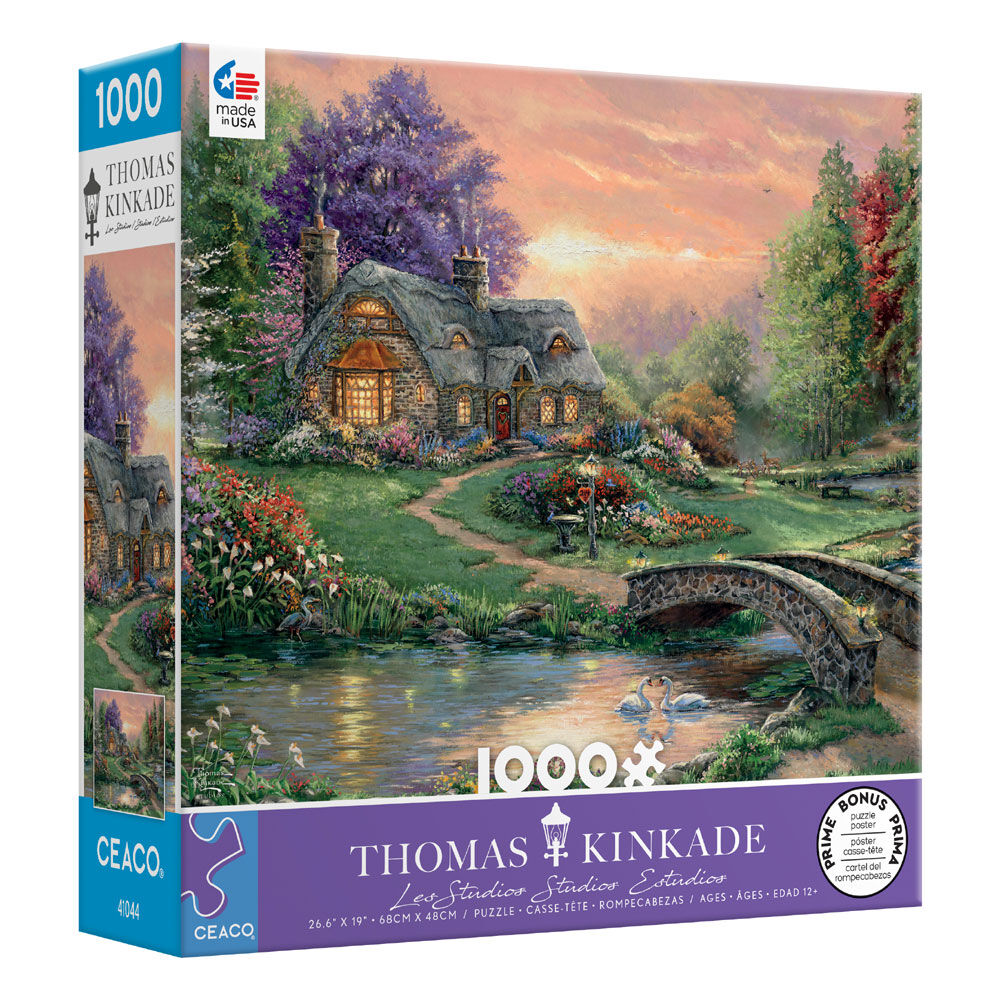 Thomas Kinkade - Sweetheart Retreat - 1000 Piece Puzzle
