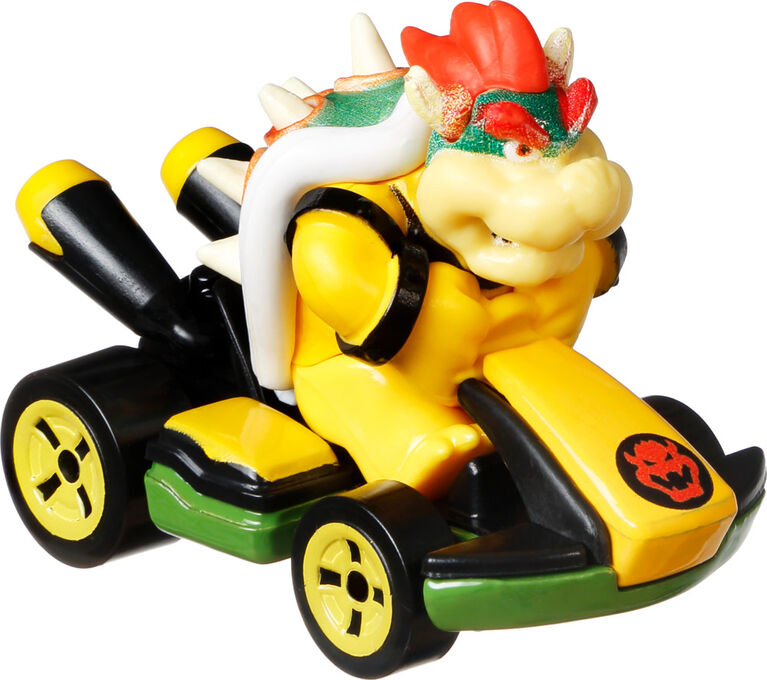 Hot Wheels Mariokart Bowser and Standard Kart