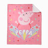 Peppa Pig Sherpa Throw Blanket, 50 x 60 inches
