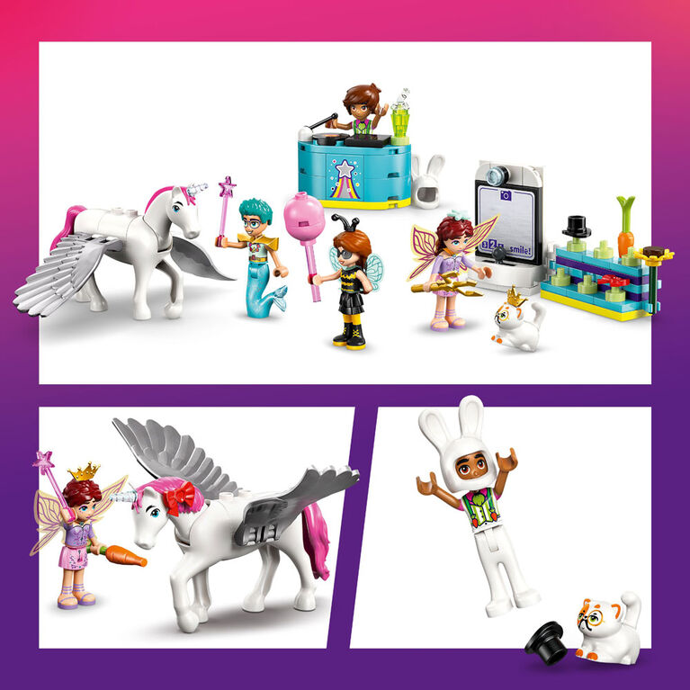 LEGO Friends Costume Party with Unicorn & Fairy Pretend Play Building Toy for Girls & Boys, 6+ - 42661