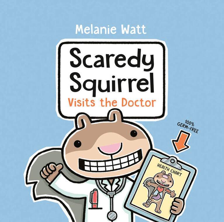 Scaredy Squirrel Visits the Doctor - English Edition