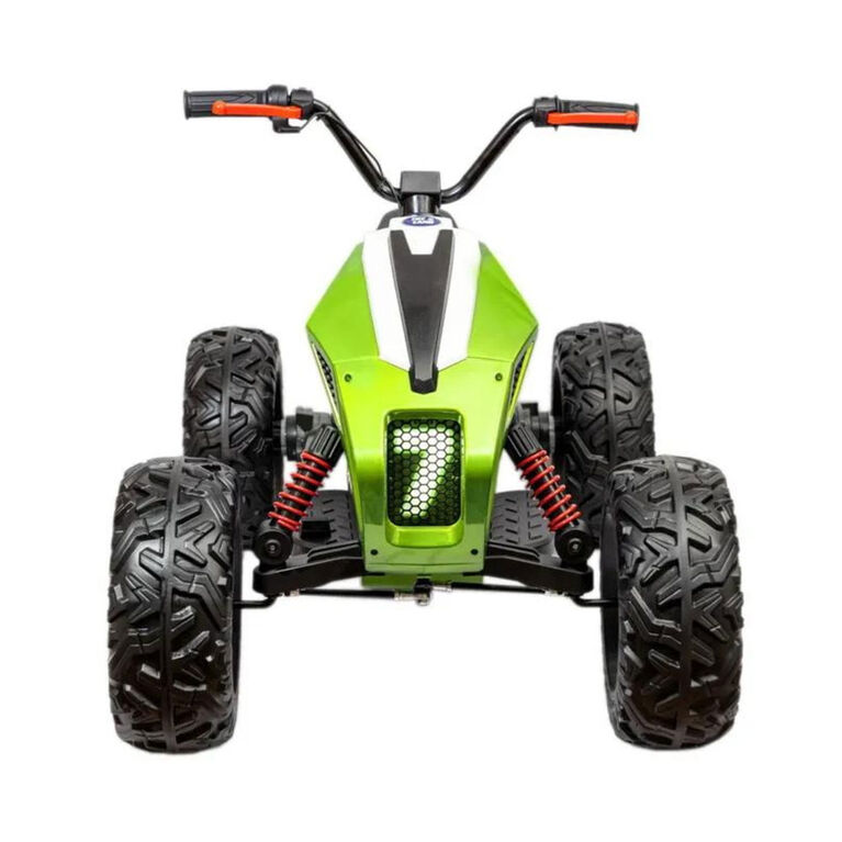KidsVip 24V Sport Utility ATV / Quad- Green - English Edition