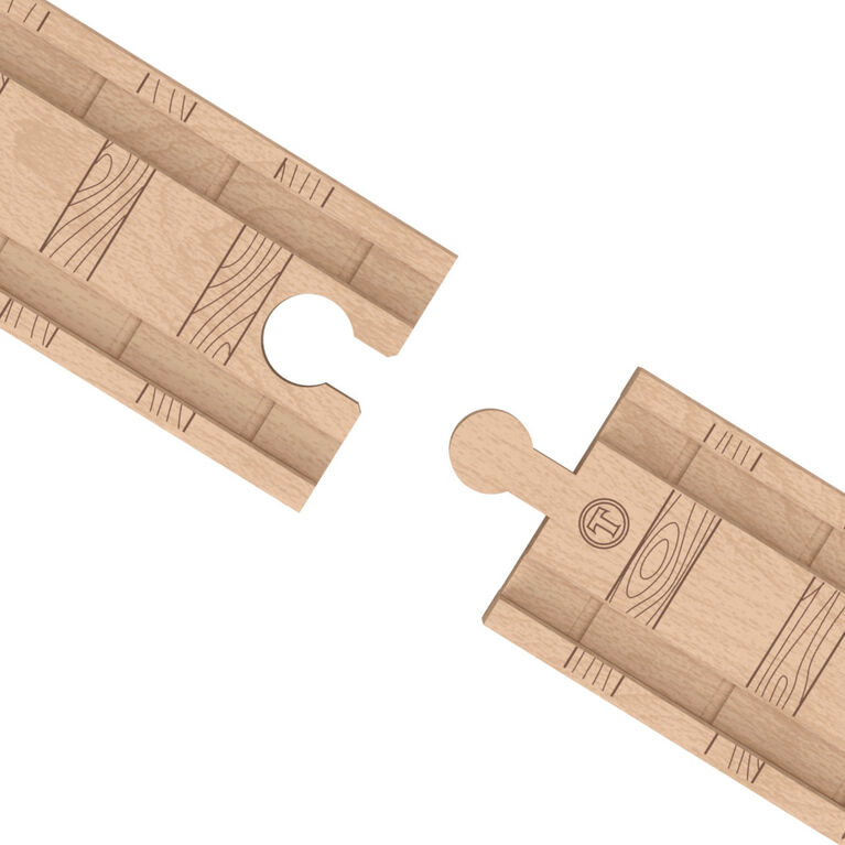 Thomas and Friends Wooden Railway Straights and Curves Clackety Track Pack