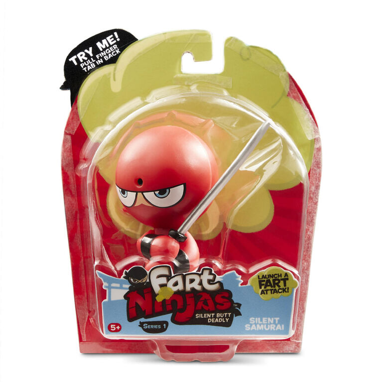 Fart Ninjas - Silent Samurai - Rouge / Ceinture Noire