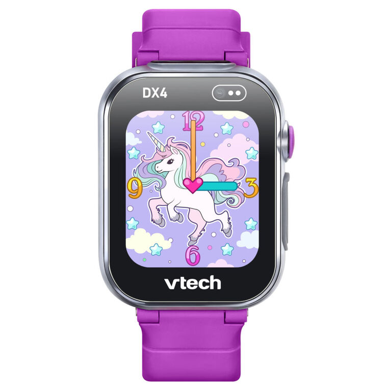 VTech KidiZoom Smartwatch DX4 with Dual Cameras, Photo & Video Effects, Secure Watch Pairing, Games, Splash-proof, Built-in Rechargeable Battery