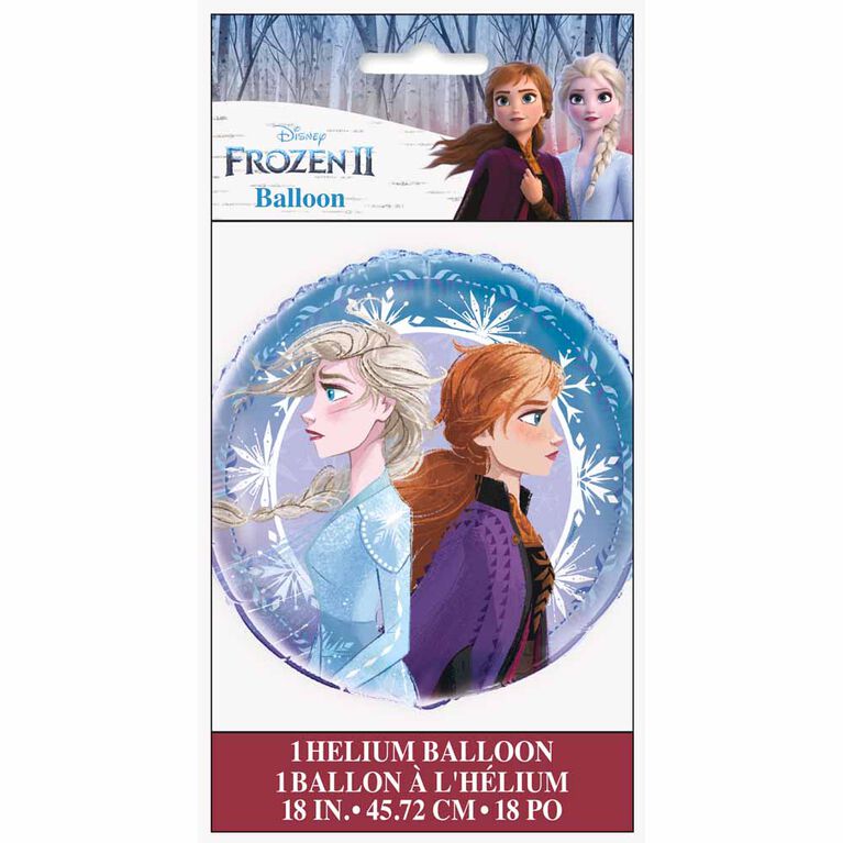 Ballon aluminium rond, 18 " - Frozen