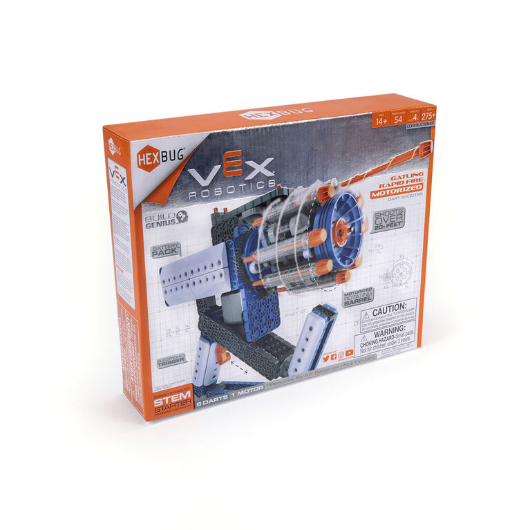 Foudroyeur rapide Gatling de VEX Robotics par HEXBUG