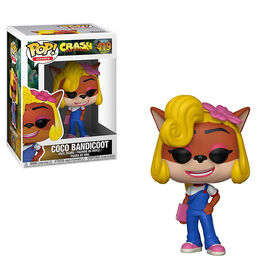 Figurine en Vinyle Coco par Funko POP! Crash Bandicoot S2