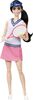 Barbie Made to Move Basketball Player Doll & Accessories, Brunette Doll Wearing Uniform with Ball