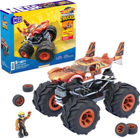 Hot Wheels - Mega Construx - Monster Truck Tiger Shark