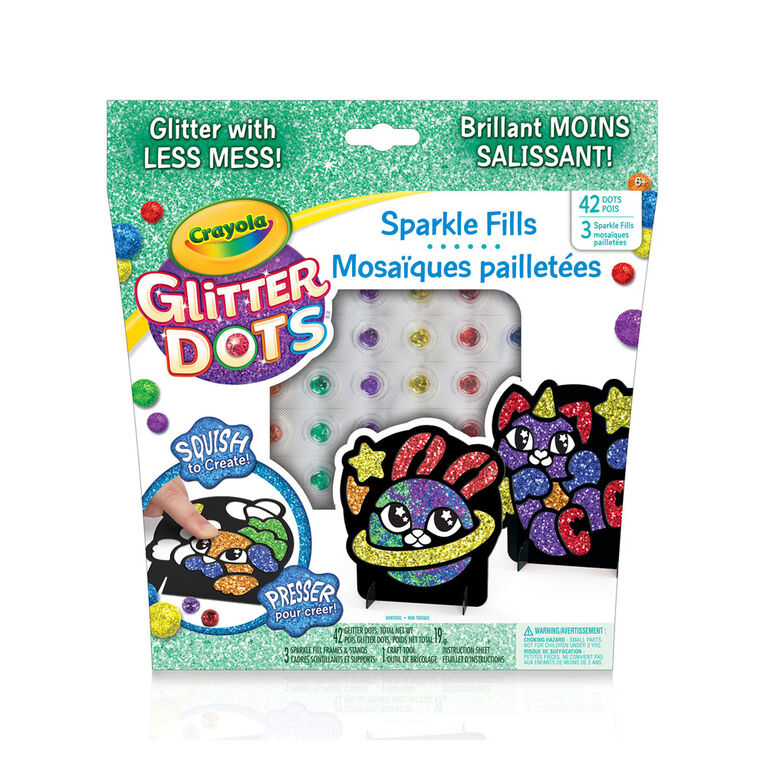 Mosaïques Crayola Glitter Dots