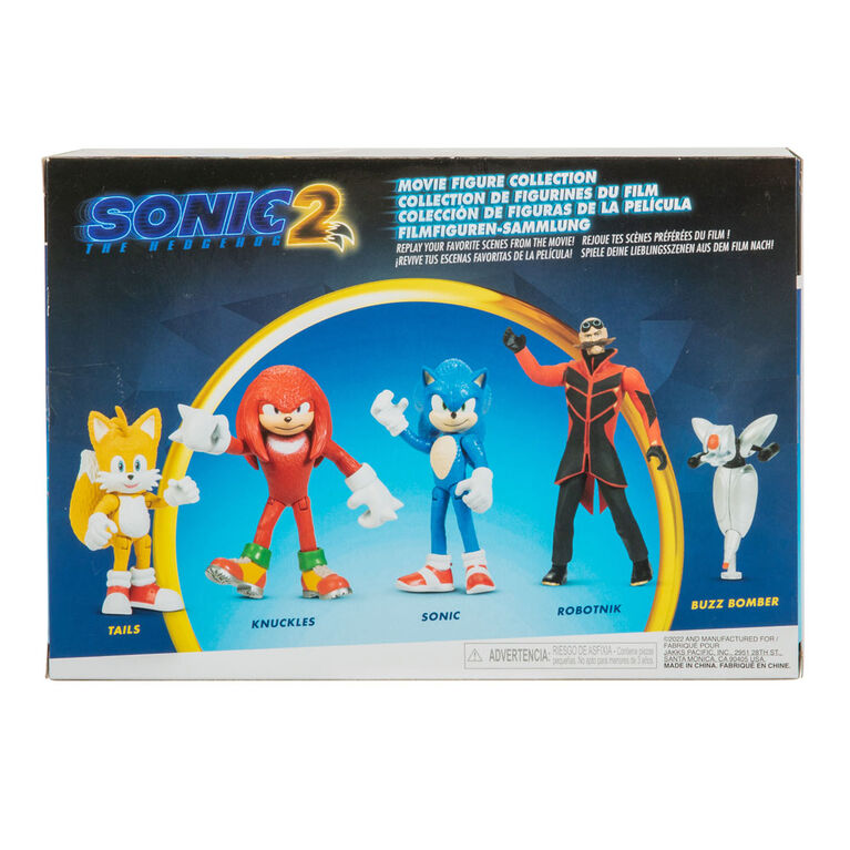 Sonic the Hedgehog 2 Movie Figure Collection