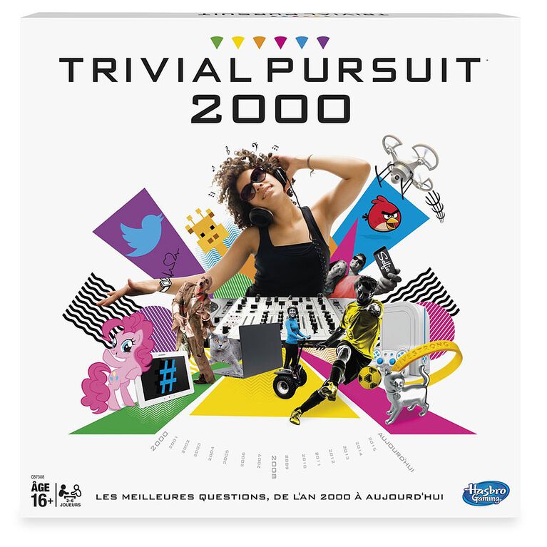 Hasbro Gaming - Trivial Pursuit: 2000s Edition Game - French Edition