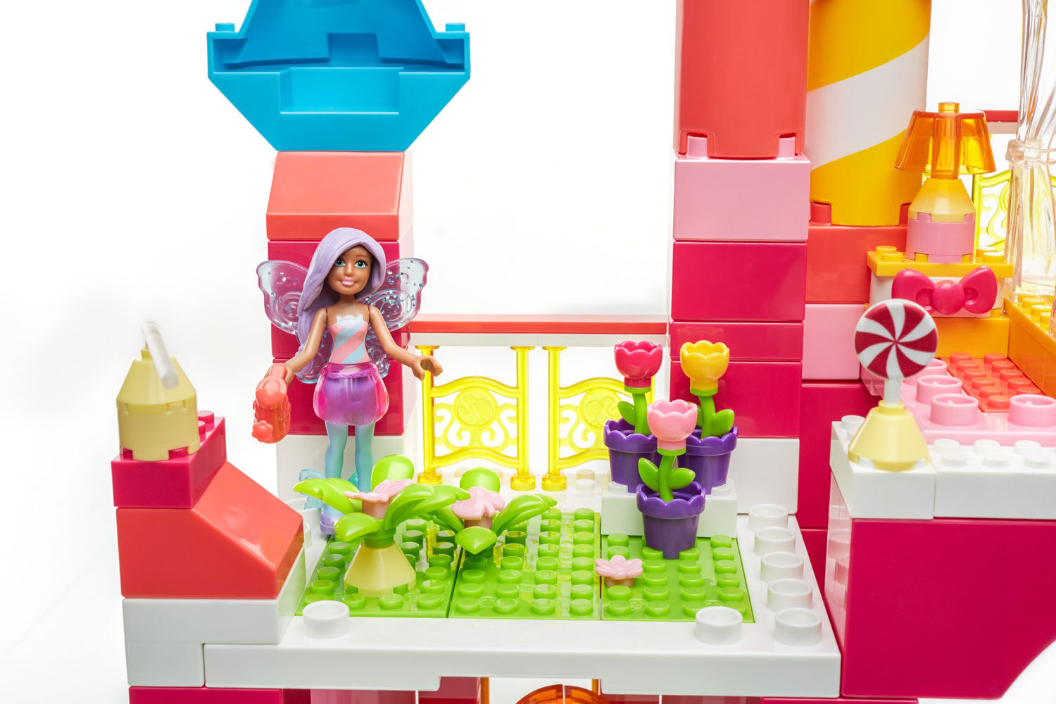 Mega construx barbie dreamtopia candy castle set discount