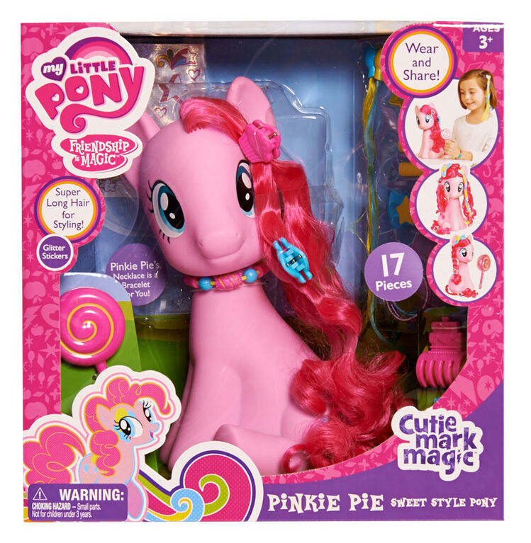 My Little Pony - Figurine Coiffer Pinkie Pie. - Notre exclusivité