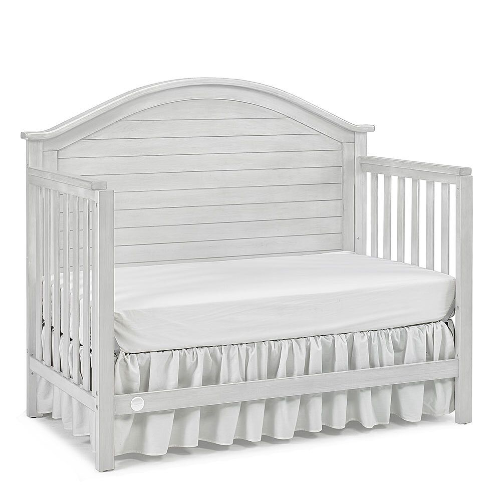 Fisher Price Liam Convertible Crib Wire Brushed White