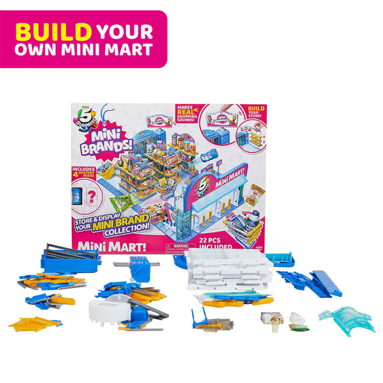 Mini Mart électronique Mini Brands 5 Surprise avec 4 jeux mystères Mini Brands