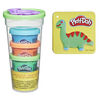 Play-Doh Stamp 'n Colors On the Go Dinosaur Set with Storage and 3 Colors - R Exclusive