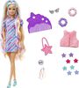 Barbie -Ultra Chevelure - Poupée à thème d'étoiles, cheveux 21,59cm