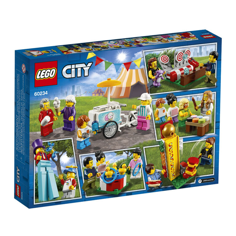 LEGO City Town Ensemble de figurines - La fête foraine 60234