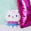 DreamWorks, Gabby's Dollhouse, Peluche Purr-ific Plush Cakey Cat de 17,8 cm