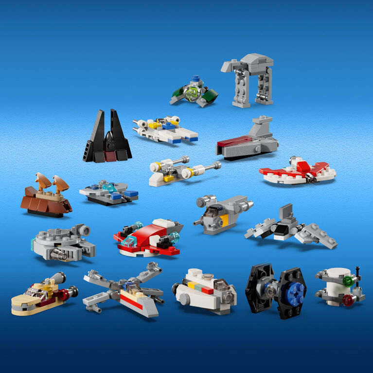 LEGO Star Wars Le calendrier de l'Avent 2024 Jouet de construction 75395