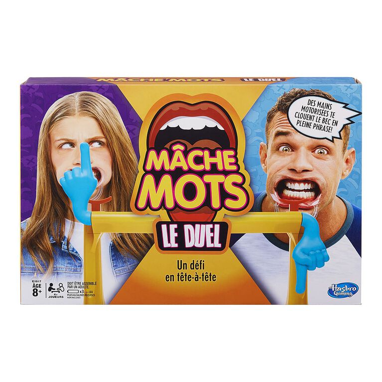 Hasbro Gaming - Mâche Mots Le duel. - Édition française