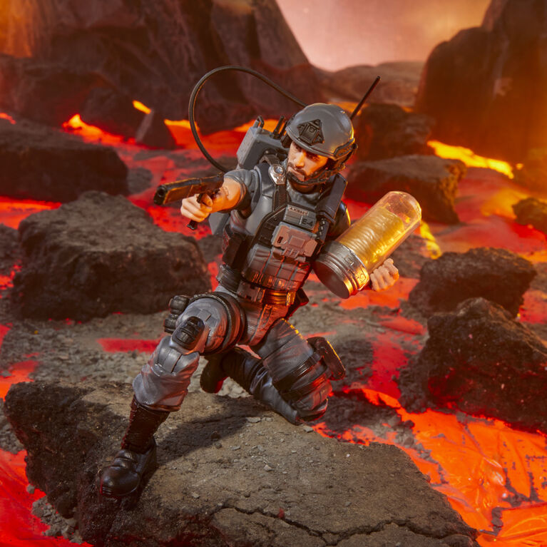 G.I. Joe Classified Series 158, Alvin " Breaker " Kibbey, figurine avec appareil M.A.S.S.