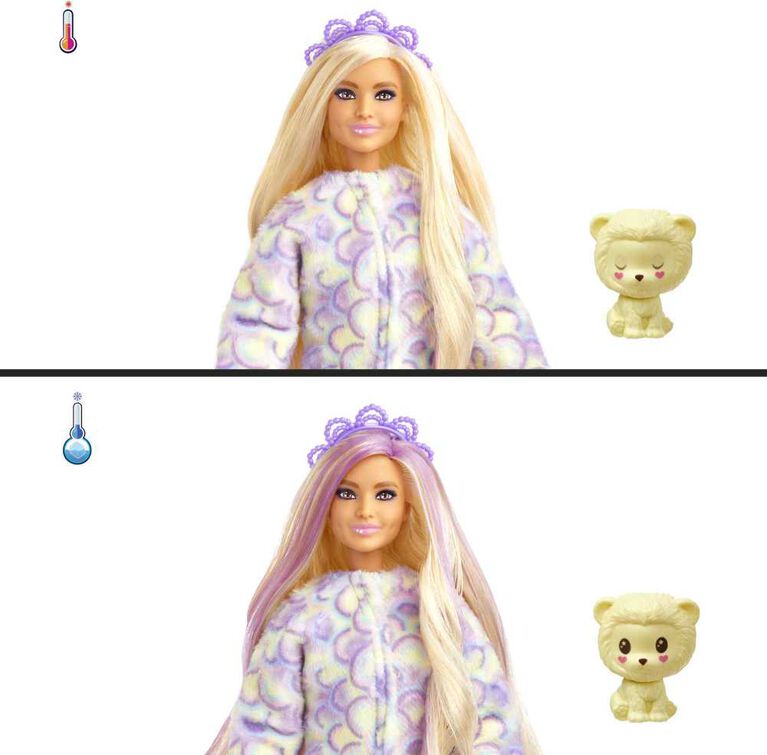 Barbie-Cutie Reveal T-Shirt Confort-Poupée Barbie et accessoires