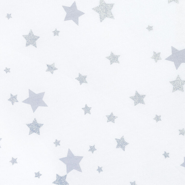 Sprinkle Stars and Moon 3 Piece Crib Bedding