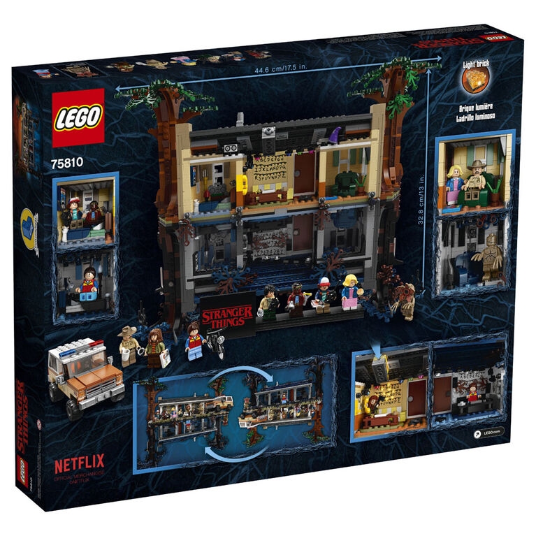 LEGO Stranger Things La maison dans le monde à l'envers 75810 (2287 pièces)