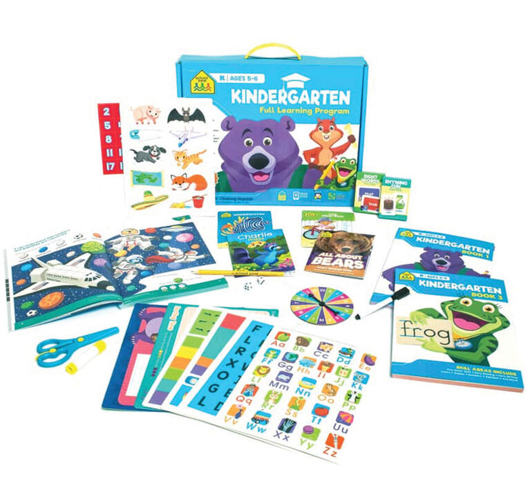 Kindergarten Full Learning System - English Edition