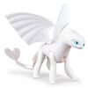 How To Train Your Dragon, Furie Nocturne blanche, figurine dragon avec pièces mobiles.