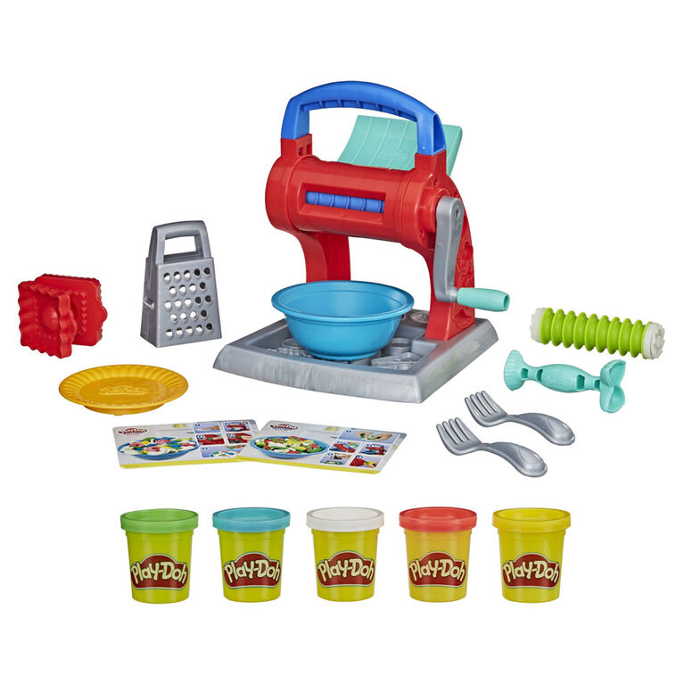 Play-Doh Kitchen Creations Deluxe Dinner Playset with 10 Cans of Play-Doh