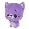 GUND Drops, Peggy Purrs, Expressive Premium Stuffed Animal Soft Plush Pet, Purple, 6