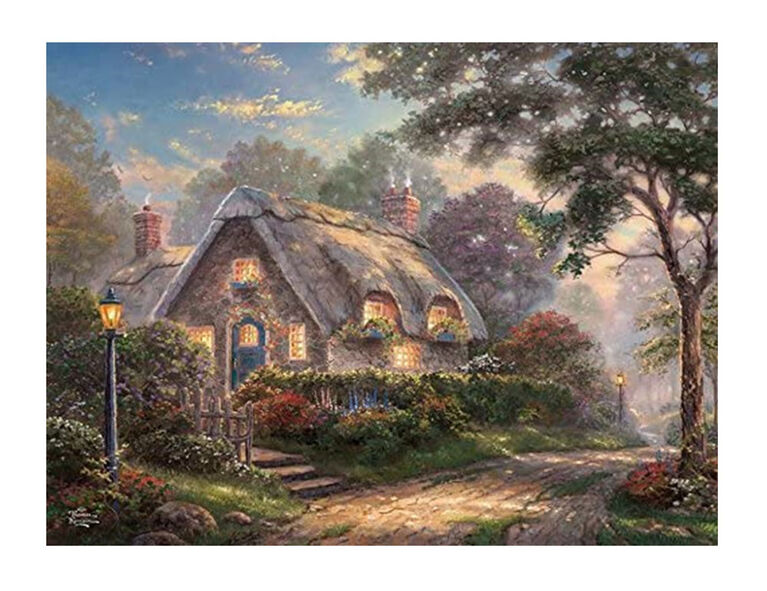 Ceaco Thomas Kinkade Special Edition 750-Piece Puzzle Lovelight Cottage