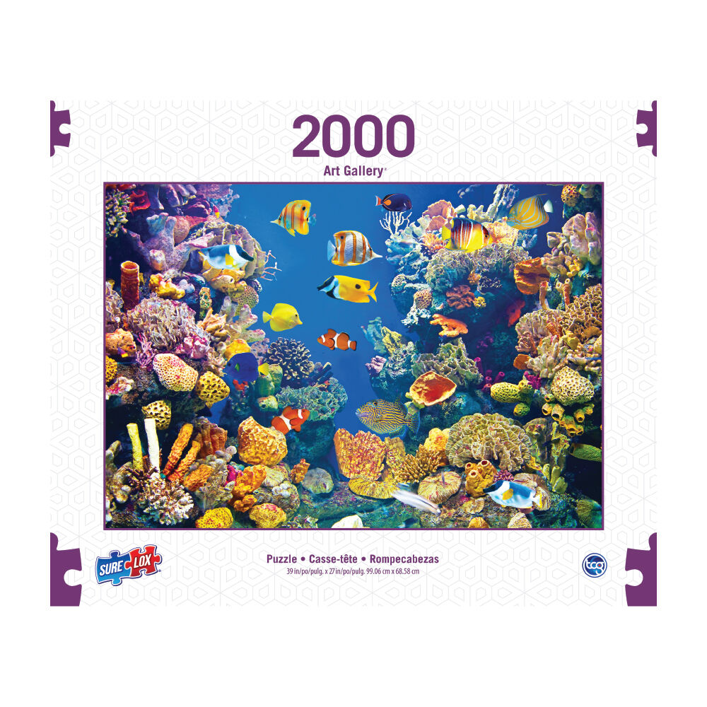 Sure-Lox Puzzles - Art Gallery Collection - Ocean Floor