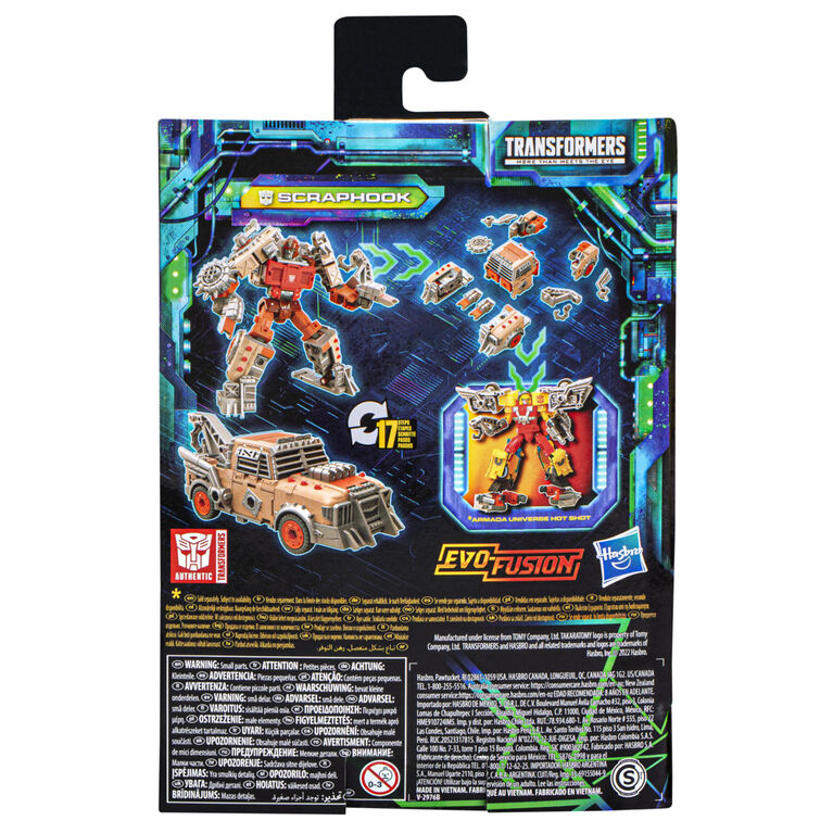 Transformers Legacy Evolution Deluxe Scraphook 5.5 Inch Action Figure