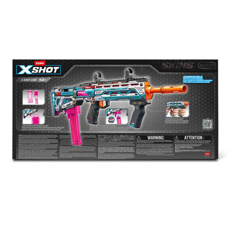 XSHOT Skins Pro Series Longshot Blaster (40 Darts) by ZURU