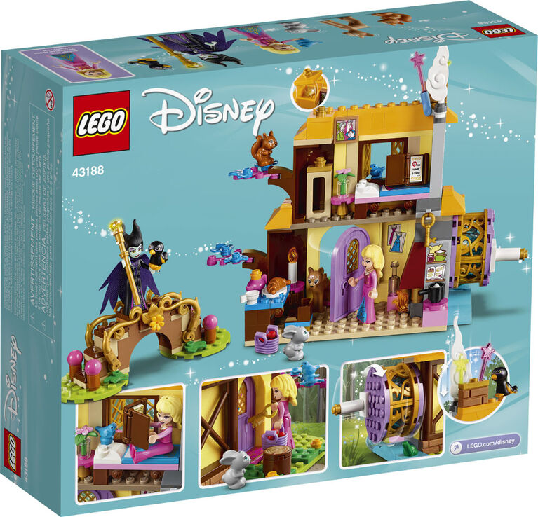 LEGO Disney Princess Le chalet dans la forêt d'Aurore 43188 (300 pièces)