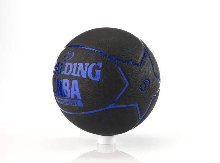 Spalding NBA Highlight Hologram Basketball Blue/Black